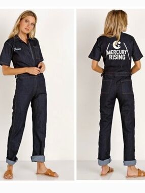 Sugarhigh Lovestoned Mercury Rising Coveralls Denim XS